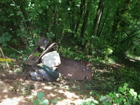 Sanacija črnega odlagališča – Banova jama 011